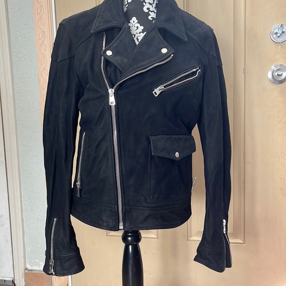 ORCIANI  LEATHER  JACKET SIZE 40 - Picture 2 of 10